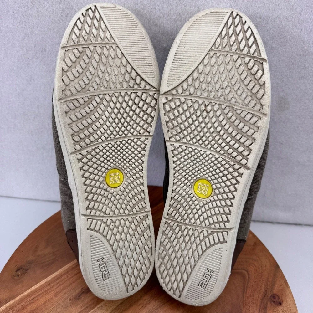 Man's‎ Loafers Nunn Bush City Walk Canvas Moc Toe Slip-On 14M Casual